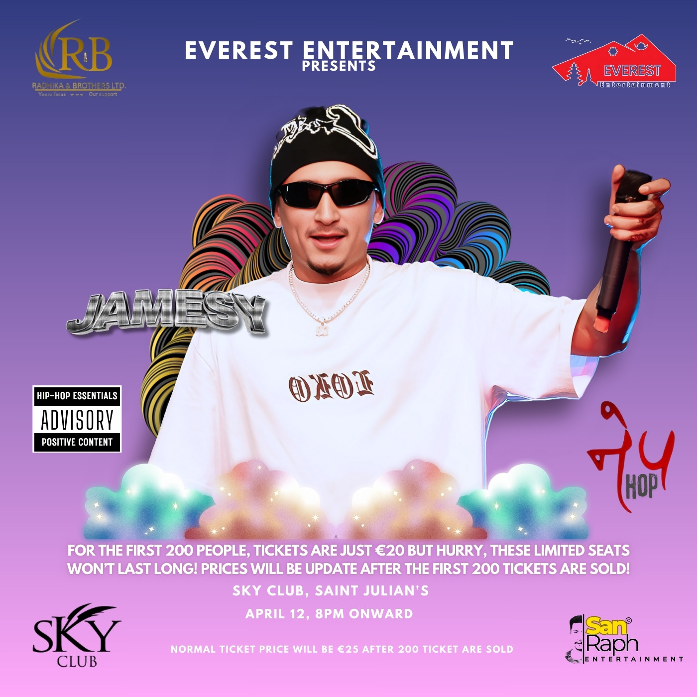 JAMESY live in Malta